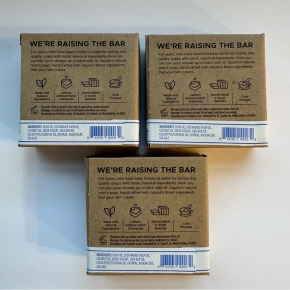 Dr. Squatch Eucalyptus Greek Yogurt Soap - Picture 2 of 7